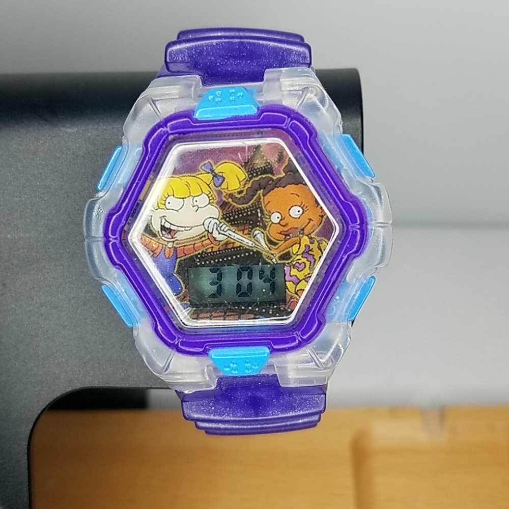 Rugrats Angelica and Suzie Digital watch🌞🌚